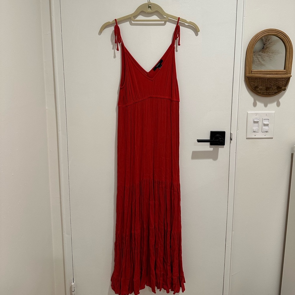 Red Maxi Dress ♥️